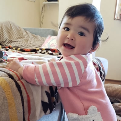 名原　美咲(なばら　みさき)ちゃん（三刀屋町）